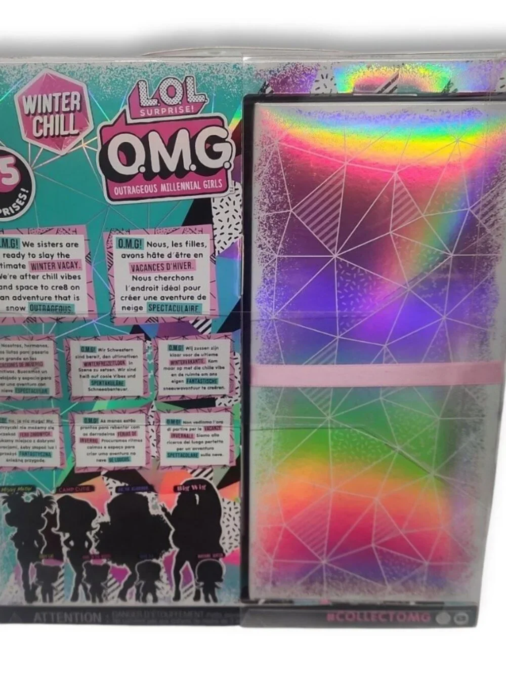 New 2020 LOL Surprise OMG Big Wig & Madame Queen Winter Chill 25 Surprise